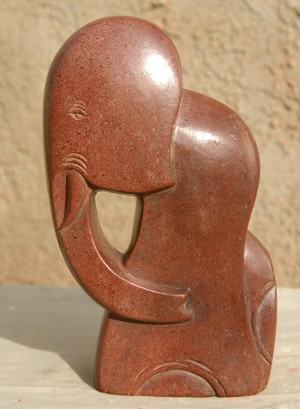 Abstract Mhondoro Elephant