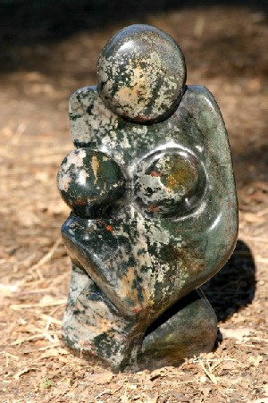 Mother With Two Children