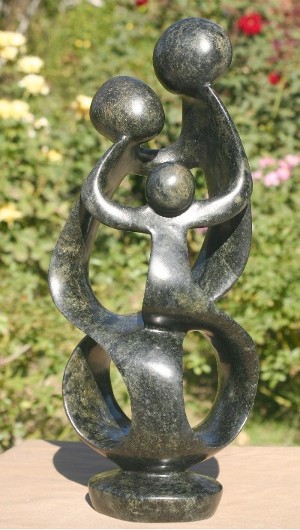 Family of Three by Bobias Makufa