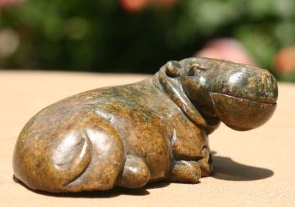 Satisfied Looking Hippo