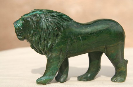 Atractive Verdite Lion