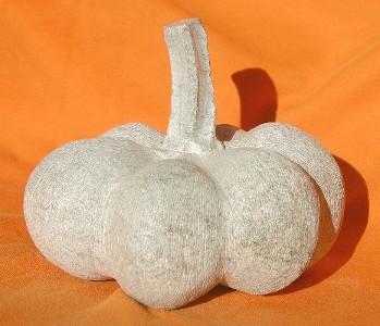 Cute Rough Finish Soapstone Pumpkin