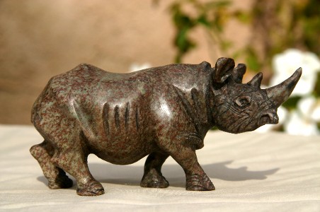 Cute Serpentine Rhino